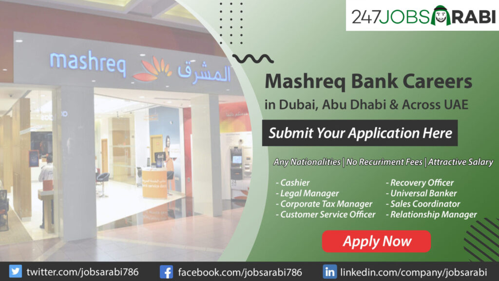 Mashreq Bank Careers