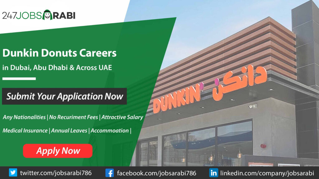 Dunkin Donuts Careers In Dubai Uae New Job Openings 2024