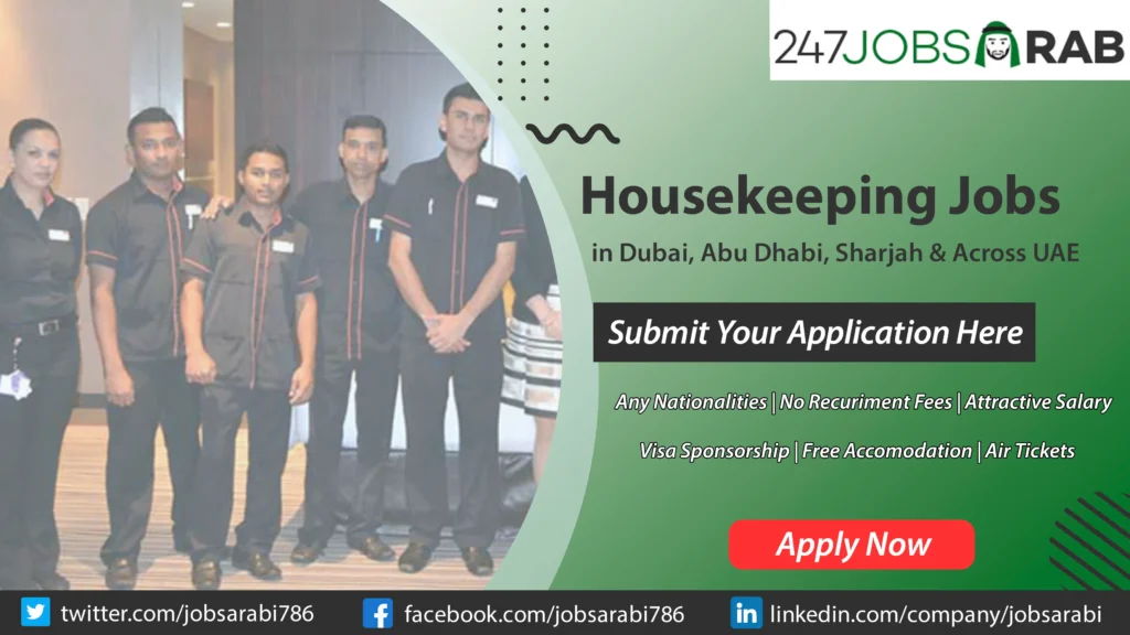 Housekeeping Jobs in Dubai